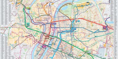 France_ regions. kgm องฝรั่งเศสแผนที่รถบัส